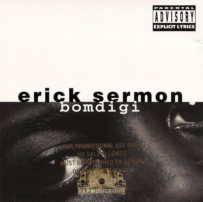 Erick Sermon Bomdigi Single. CD Rap Music Guide